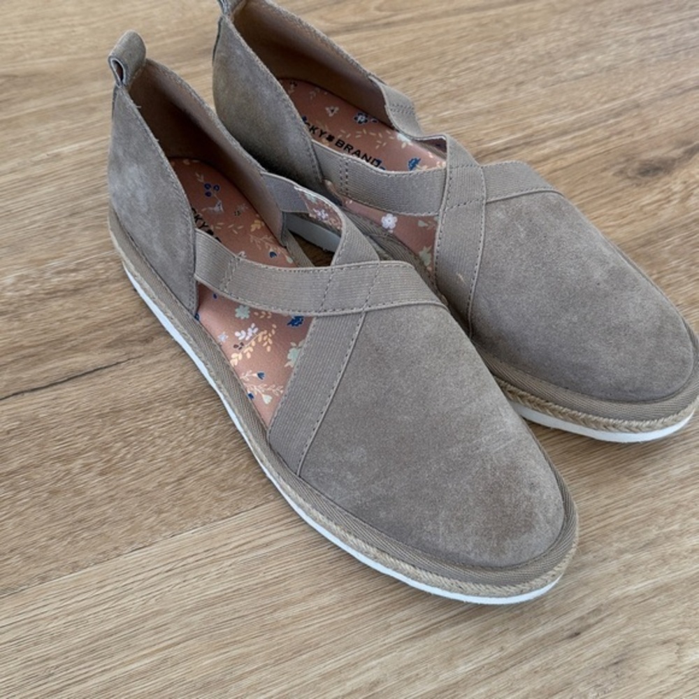 Lucky Brand Jenife Espadrille Platform Slip-On